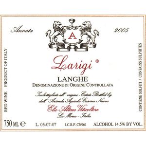 2021 Elio Altare, Langhe, Larigi 6x75cl