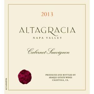 2013 Araujo, Altagracia Cabernet Sauvignon, Napa Valley 6x75cl