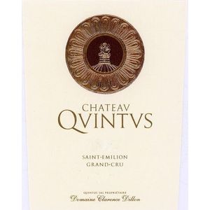2012 Chateau Quintus, Saint-Emilion Grand Cru 12x75cl