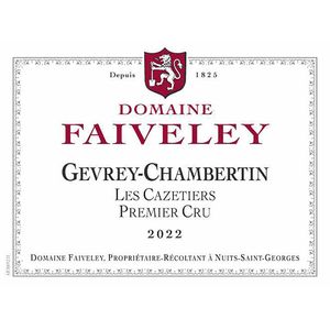 2022 Domaine Faiveley, Gevrey-Chambertin Premier Cru, Les Cazetiers 6x75cl