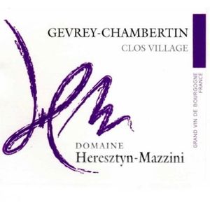 2021 Domaine Heresztyn-Mazzini, Gevrey-Chambertin, Clos Village 6x75cl