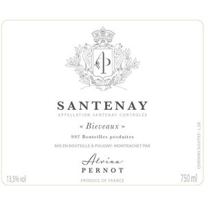 2019 Alvina Pernot, Santenay, Bieveaux 6x75cl