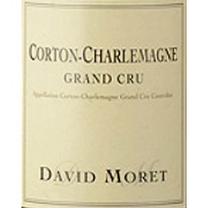 2018 David Moret, Corton Grand Cru, Charlemagne 6x75cl