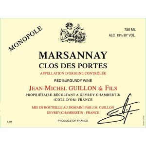 2017 Jean Michel Guillon, Marsannay, Les Portes 12x75cl