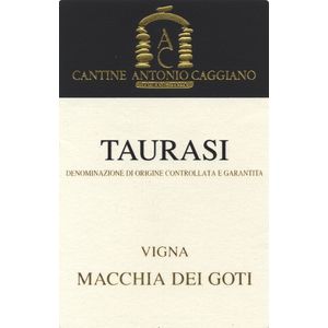 2020 Cantine Antonio Caggiano, Vigna Macchia dei Goti, Taurasi 6x75cl