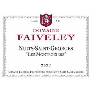 2022 Domaine Faiveley, Nuits-Saint-Georges, Les Montroziers 6x75cl