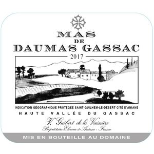 2019 Mas de Daumas Gassac, Rouge, Saint-Guilhem-le-Desert 3x150cl