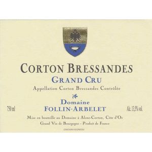 2013 Domaine Follin Arbelet, Corton Grand Cru, Les Bressandes 12x75cl