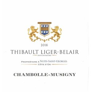 2016 Thibault Liger-Belair, Chambolle-Musigny 6x75cl