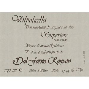 2012 Dal Forno Romano, Valpolicella, Superiore Monte Lodoletta 6x75cl