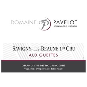 2018 Domaine Pavelot, Savigny-les-Beaune Premier Cru, Aux Guettes Rouge 12x75cl