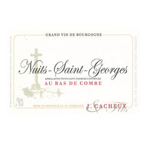 2017 Jacques Cacheux, Nuits-Saint-Georges, Au Bas de Combe 6x75cl