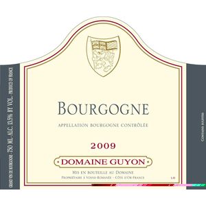 2022 Domaine Jean-Pierre Guyon, Bourgogne, Rouge 6x75cl