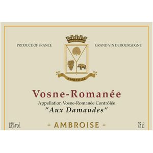 2019 Bertrand Ambroise, Vosne-Romanee, Les Damaudes 6x75cl