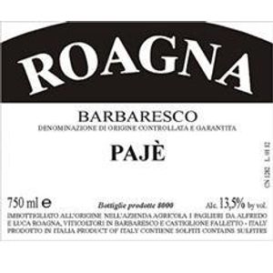 2019 Roagna, Barbaresco, Paje 6x75cl