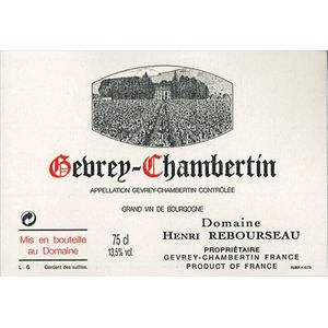 2017 Domaine Henri Rebourseau, Gevrey-Chambertin 6x75cl
