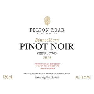 2020 Felton Road, Bannockburn Pinot Noir, Central Otago 6x75cl