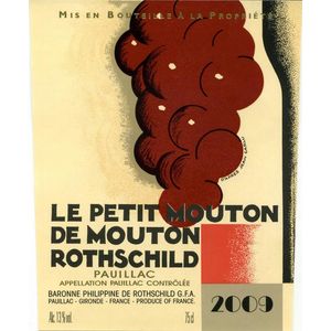 2009 Le Petit Mouton de Mouton Rothschild, Pauillac 6x75cl
