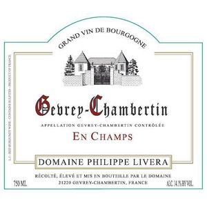 2020 Philippe Livera (Tilleuls), Gevrey-Chambertin, En Champs 1x300cl