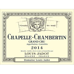 2014 Domaine Louis Jadot, Chapelle-Chambertin Grand Cru 6x75cl
