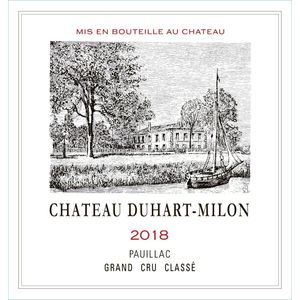 2018 Chateau Duhart-Milon 4eme Cru Classe, Pauillac 6x75cl