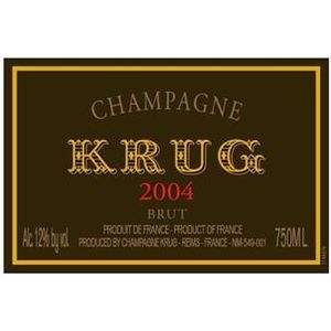 2004 Krug, Vintage Brut 6x75cl