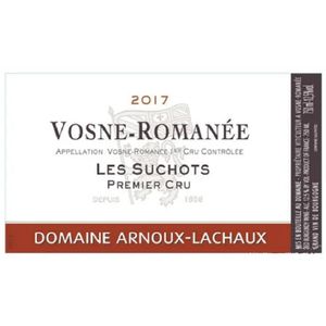 2017 Domaine Arnoux-Lachaux, Vosne-Romanee Premier Cru, Les Suchots 6x75cl