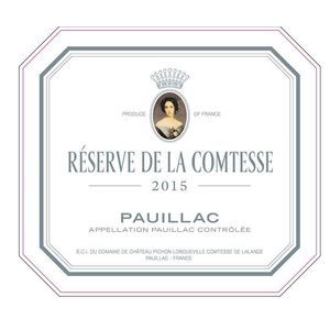 2015 Reserve de la Comtesse, Pauillac 12x75cl
