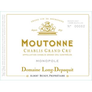 2016 Domaine Albert Bichot (Long-Depaquit), Chablis Grand Cru, Moutonne 3x150cl