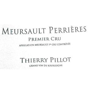 2019 Thierry Pillot, Meursault Premier Cru, Perrieres 6x75cl