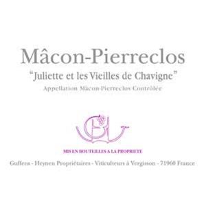 2022 Guffens Heynen, Macon-Pierreclos, Juliette et les Vieilles de Chavigne 12x75cl