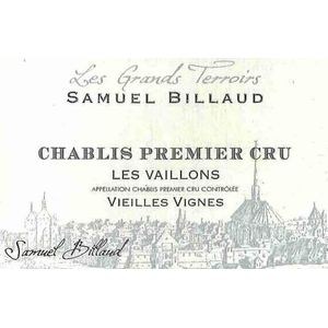 2022 Samuel Billaud, Chablis Premier Cru, Vaillons Vieilles Vignes 6x75cl