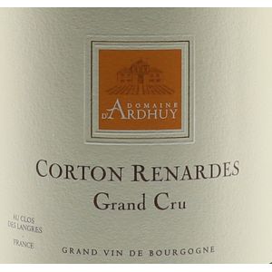 2019 Domaine d'Ardhuy, Corton Grand Cru, Les Renardes 6x75cl