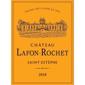 2018 Chateau Lafon-Rochet 4eme Cru Classe, Saint-Estephe 6x75cl