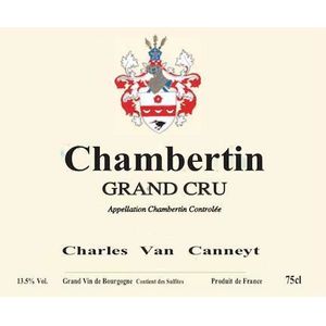 2018 Charles van Canneyt, Chambertin Grand Cru 6x75cl