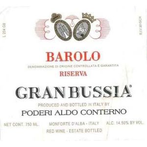 2005 Poderi Aldo Conterno, Barolo, Bussia Granbussia Riserva 3x75cl