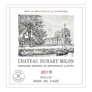 2015 Chateau Duhart-Milon 4eme Cru Classe, Pauillac 12x75cl