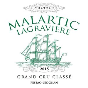 2015 Chateau Malartic Lagraviere, Pessac-Leognan Grand Cru Classe, Blanc 12x75cl