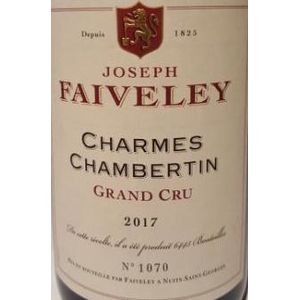 2017 Domaine Faiveley, Charmes-Chambertin Grand Cru 6x75cl