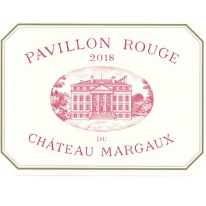 2018 Pavillon Rouge du Chateau Margaux, Margaux 6x75cl