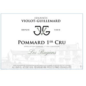 2021 Joannes Violot-Guillemard, Pommard Premier Cru, Les Rugiens 6x75cl