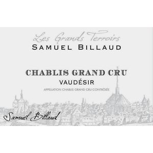 2020 Samuel Billaud, Chablis Grand Cru, Vaudesir 6x75cl