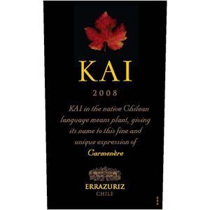 2010 Errazuriz, Kai Carmenere, Aconcagua 6x75cl