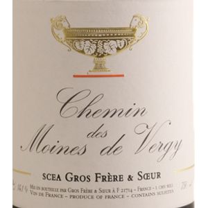 2022 Gros Frere et Soeur, Chemin Des Moines De Vergy, VdF 6x75cl