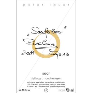 2014 Peter Lauer, Saarfeilser Riesling Fass 13 GG, Mosel 6x75cl