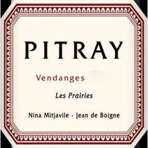 2020 Chateau de Pitray, Les Prairies, Castillon-Cotes de Bordeaux 6x150cl