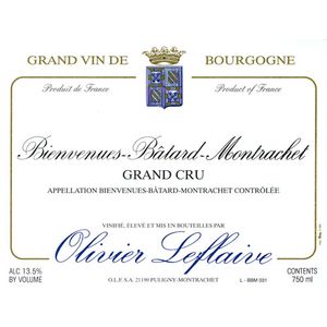 2016 Olivier Leflaive, Bienvenues-Batard-Montrachet Grand Cru 1x150cl