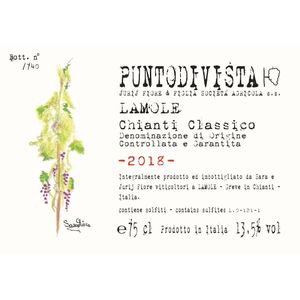 2018 Jurij Fiore & Figlia, Chianti Classico, Puntodivista Lamole 6x75cl