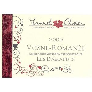 2021 Manuel Olivier, Vosne-Romanee, Les Damaudes 12x75cl
