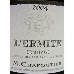 2004 M. Chapoutier, Hermitage, l'Ermite Rouge 6x75cl